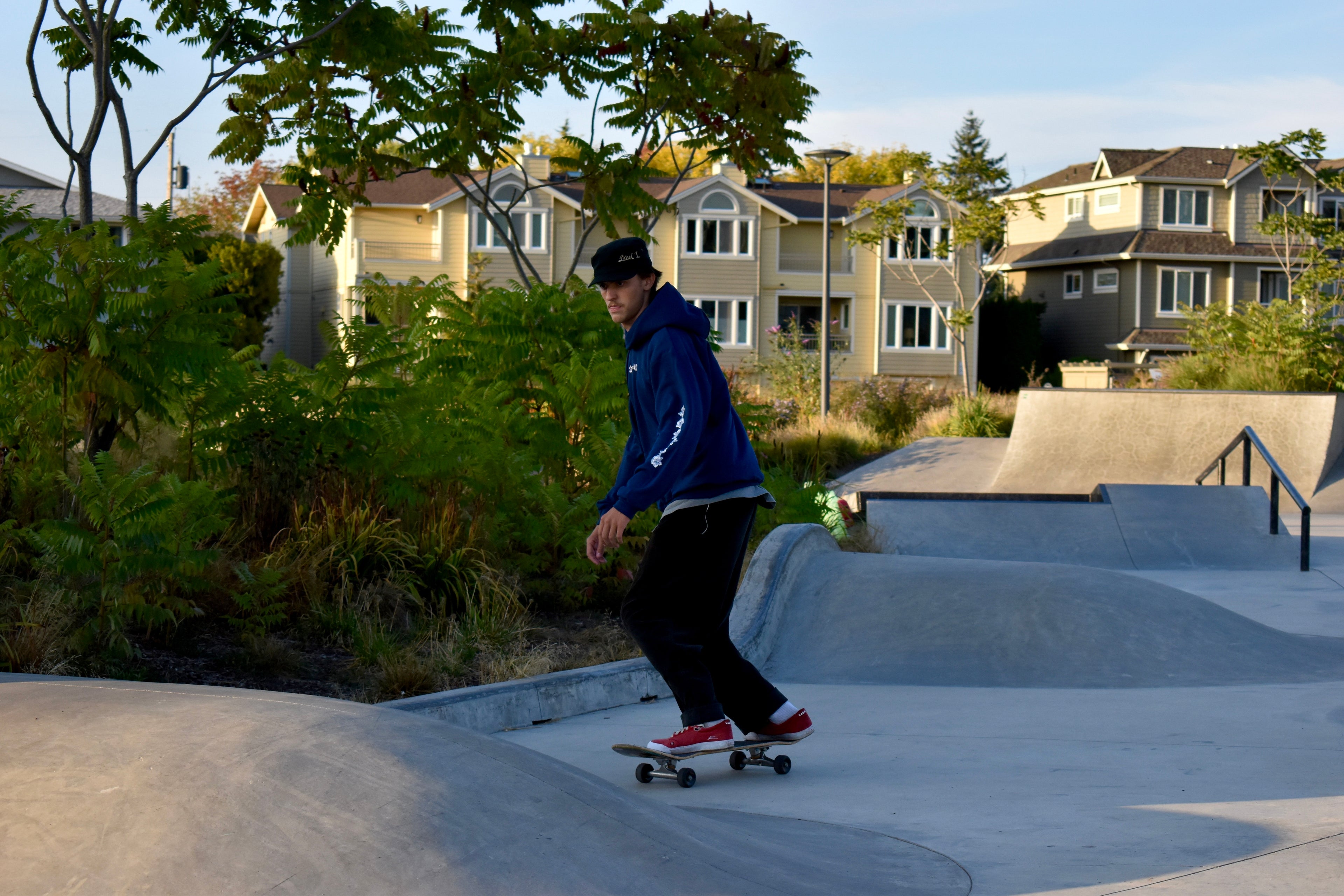 Whiplash Floral Quad-Hit Surf Hoodie